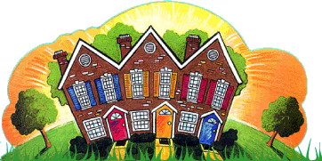 house illustration